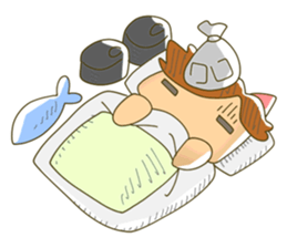 side part cat sticker #4615983