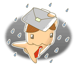 side part cat sticker #4615994