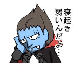 negative monsters sticker #4616617