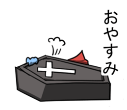 negative monsters sticker #4616639