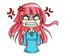 Angel of Love : Karin and Ron sticker #4617003