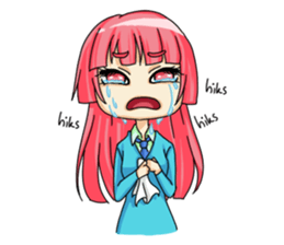 Angel of Love : Karin and Ron sticker #4617011