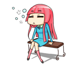 Angel of Love : Karin and Ron sticker #4617013