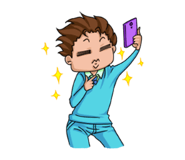 Angel of Love : Karin and Ron sticker #4617016