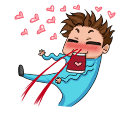 Angel of Love : Karin and Ron sticker #4617019