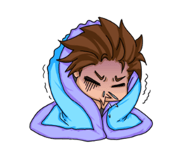 Angel of Love : Karin and Ron sticker #4617028