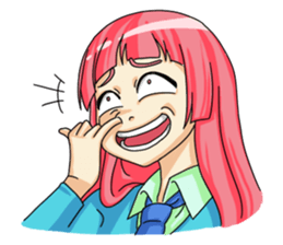 Angel of Love : Karin and Ron sticker #4617032