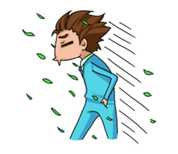 Angel of Love : Karin and Ron sticker #4617035