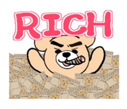 The Strongest Bear sticker #4617456