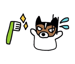 Elmo of naughty Jack Russell sticker #4617769