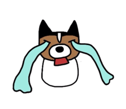 Elmo of naughty Jack Russell sticker #4617772