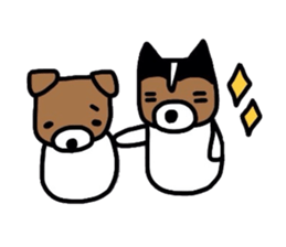 Elmo of naughty Jack Russell sticker #4617773