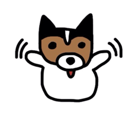 Elmo of naughty Jack Russell sticker #4617796