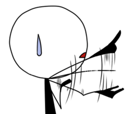 stick persons friend sticker #4618210