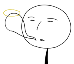 stick persons friend sticker #4618214