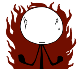 stick persons friend sticker #4618222