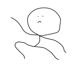 stick persons friend sticker #4618226