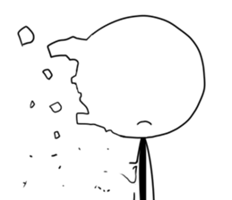 stick persons friend sticker #4618227