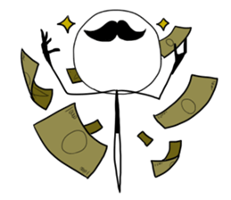 stick persons friend sticker #4618229