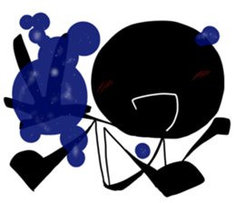 stick persons friend sticker #4618230