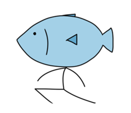 stick persons friend sticker #4618232