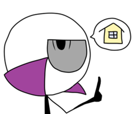 stick persons friend sticker #4618234