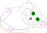 Chat kitten sticker #4618285