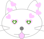 Chat kitten sticker #4618312