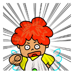 fairy of a clover  yuppi  okan of anger.