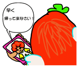 fairy of a clover yuppi okan of anger. sticker #4618536