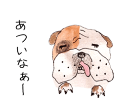 Friend of the bulldog sticker #4618753