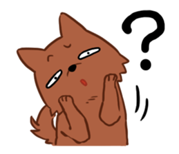 A prairie wolf sticker #4619330