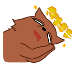 A prairie wolf sticker #4619348