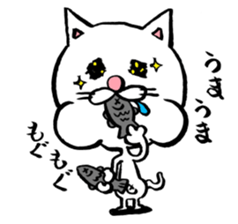 Cat big face! Part3 sticker #4619504