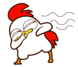 Koshiro 2 : Funny chicken sticker #4619520