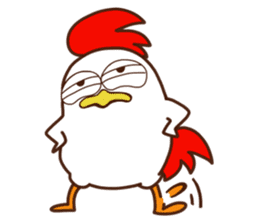 Koshiro 2 : Funny chicken sticker #4619522