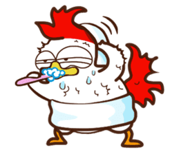 Koshiro 2 : Funny chicken sticker #4619523