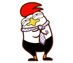 Koshiro 2 : Funny chicken sticker #4619524