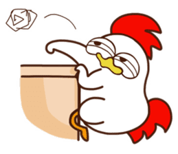 Koshiro 2 : Funny chicken sticker #4619525