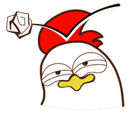 Koshiro 2 : Funny chicken sticker #4619526