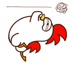 Koshiro 2 : Funny chicken sticker #4619527