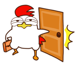 Koshiro 2 : Funny chicken sticker #4619532