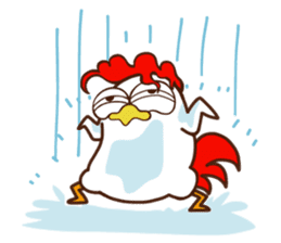 Koshiro 2 : Funny chicken sticker #4619533