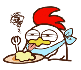 Koshiro 2 : Funny chicken sticker #4619535