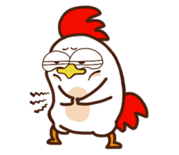 Koshiro 2 : Funny chicken sticker #4619539