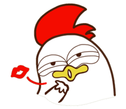 Koshiro 2 : Funny chicken sticker #4619542
