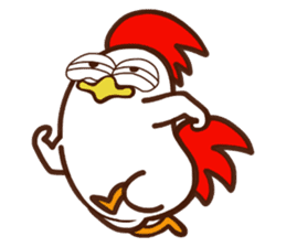 Koshiro 2 : Funny chicken sticker #4619545