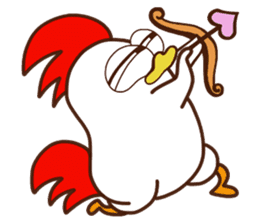 Koshiro 2 : Funny chicken sticker #4619547