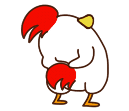 Koshiro 2 : Funny chicken sticker #4619550