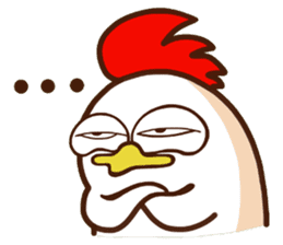 Koshiro 2 : Funny chicken sticker #4619552